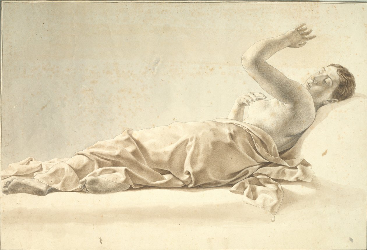 Drömmen om Alcyone av Christoffer Wilhelm Eckersberg