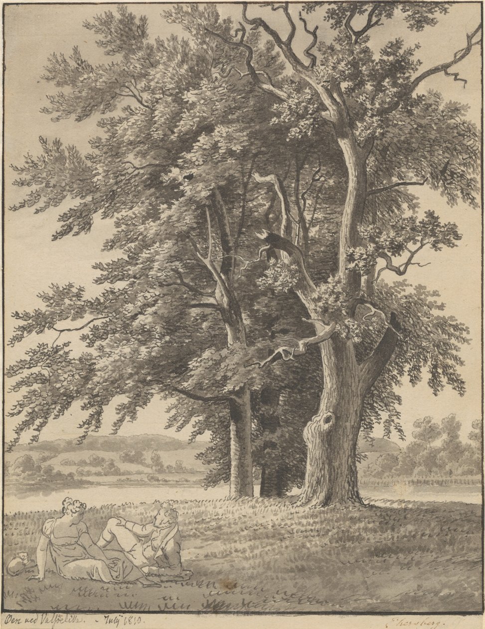 Ön vid Valsølille av Christoffer Wilhelm Eckersberg