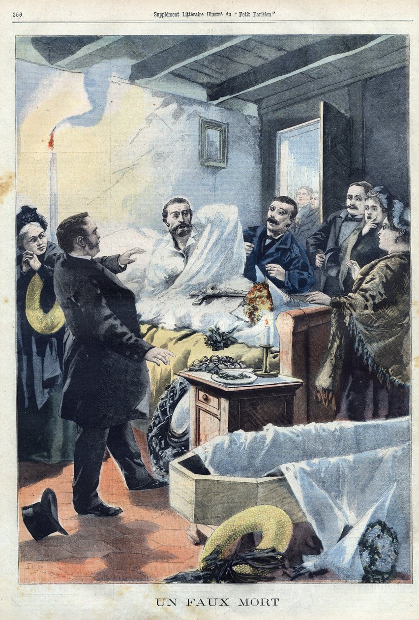 En falsk död man av C. A. & Crespin A. L. C (1859 1944) Andrieux