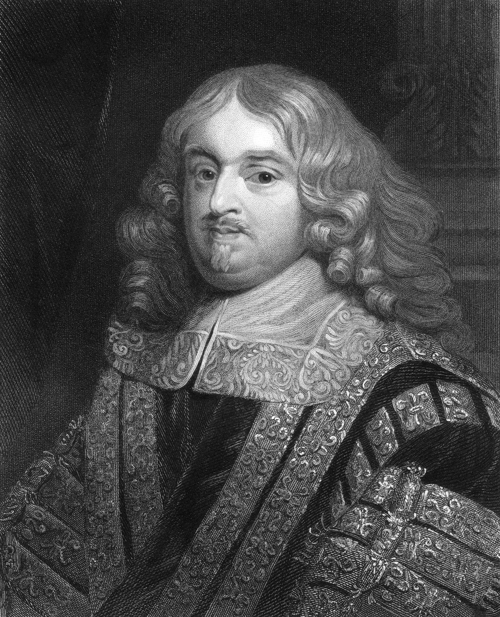 Edward Hyde, 1:e earl av Clarendon, engelsk statsman från 1600-talet, 1836 av C. E. Wagstaff