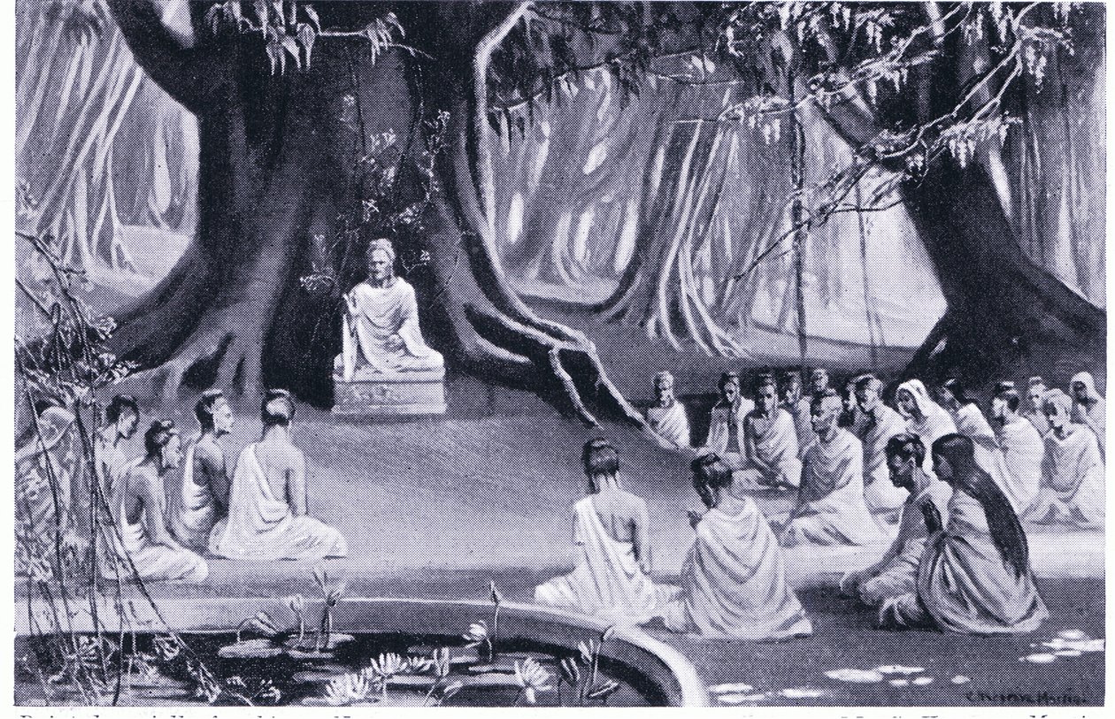 De sista dagarna av Buddhas undervisning 489 f.Kr. av C. Hargrave Martin