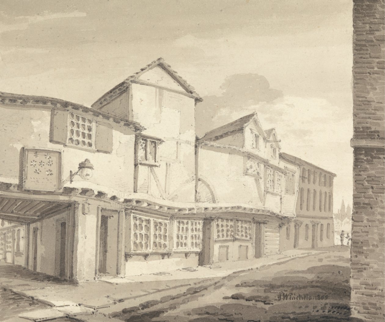 En del av klostret St. Saviours, Southwark av C. John M. Whichelo