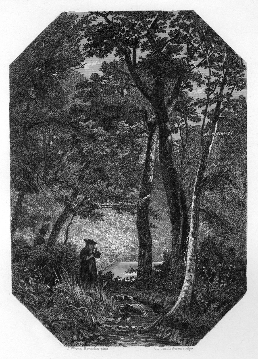 Herman Boerhaave, holländsk botaniker, humanist och läkare från 1600- och 1700-talet, c1870. av Domenico del Barbiere