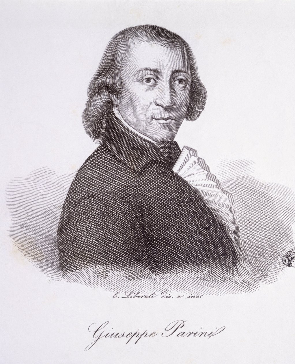 Giuseppe Parini (gravyr) av C. Liberali