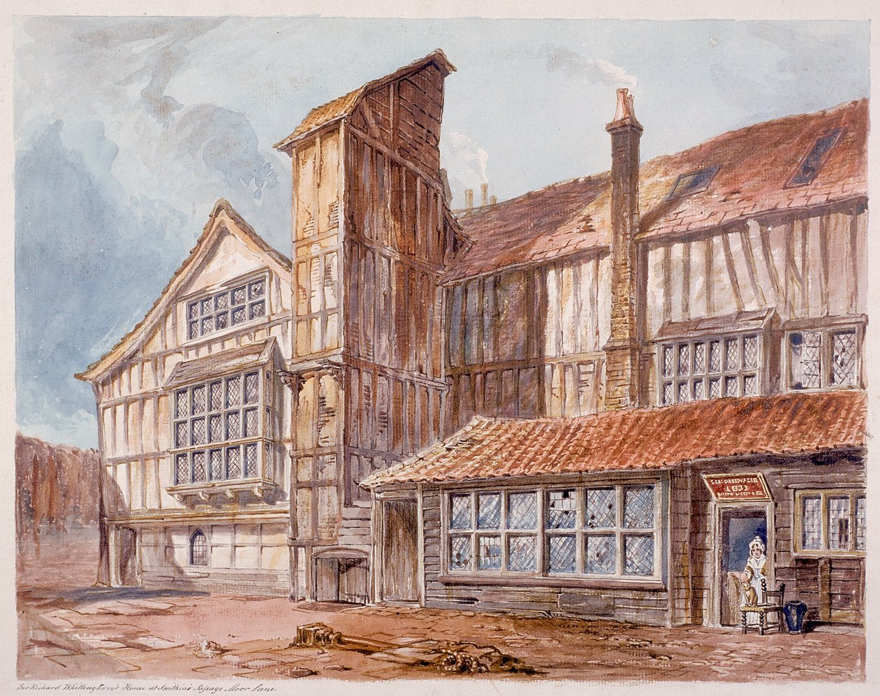 Milton Street, London, c1804 av C Matthews
