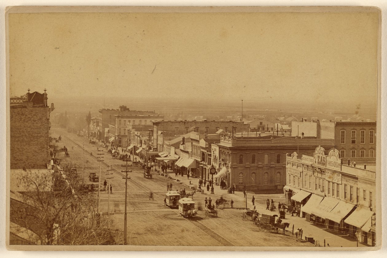 [West Side Main St., Salt Lake City Utah] av C. R. Savage