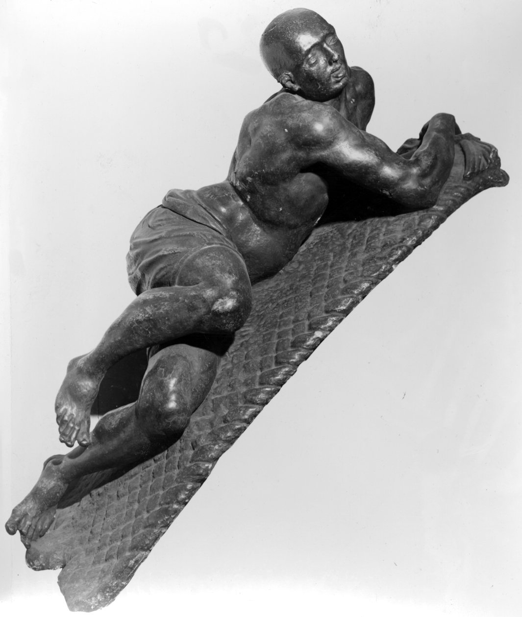 Melancholia, ca 1670-1700 (huggen sten) av Caius Gabriel Cibber