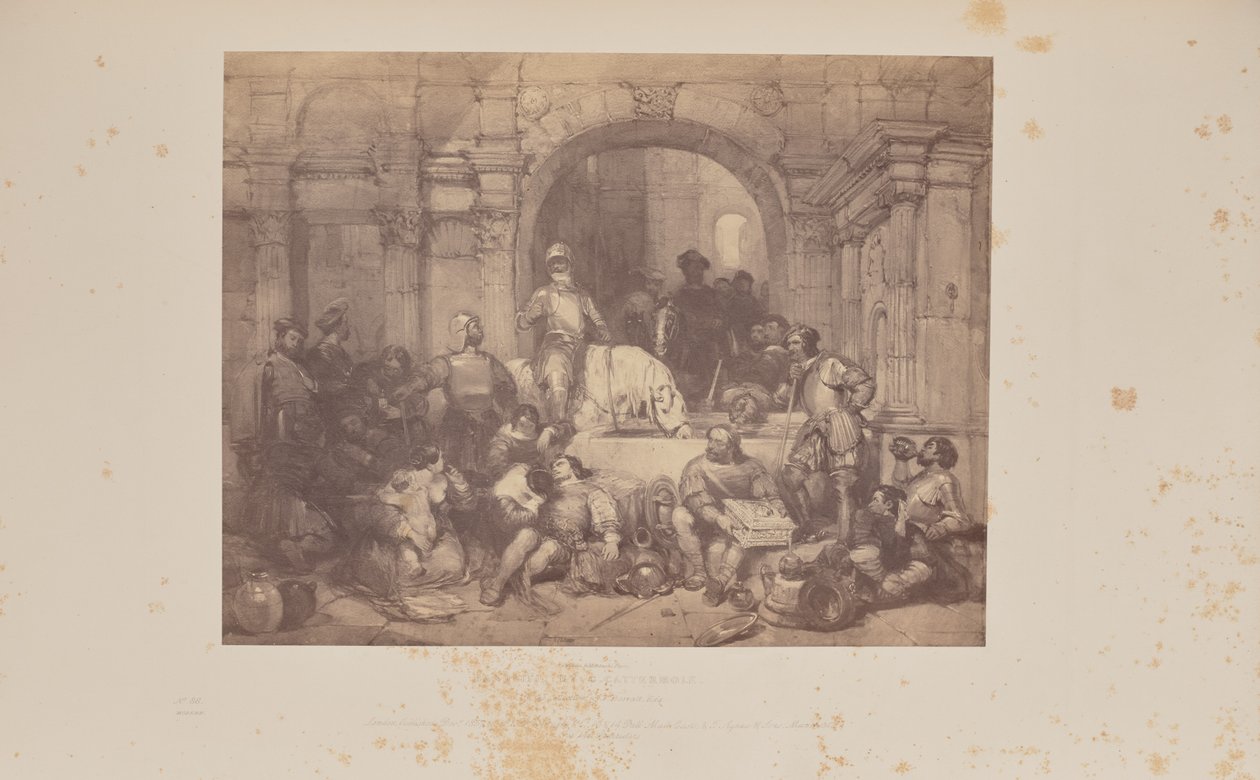 Banditti, av G. Cattermole av Caldesi and Montecchi