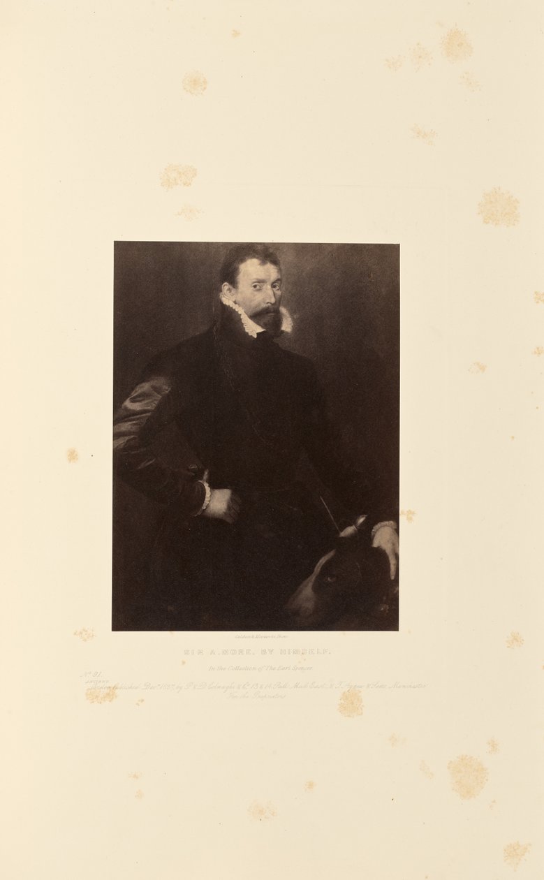 Sir A. More, av sig själv av Caldesi and Montecchi