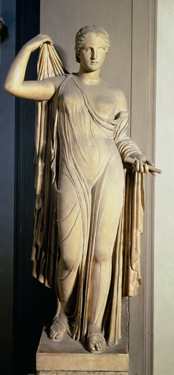 Venus Genitrix, romersk kopia av det grekiska originalet (marmor) av Callimachus