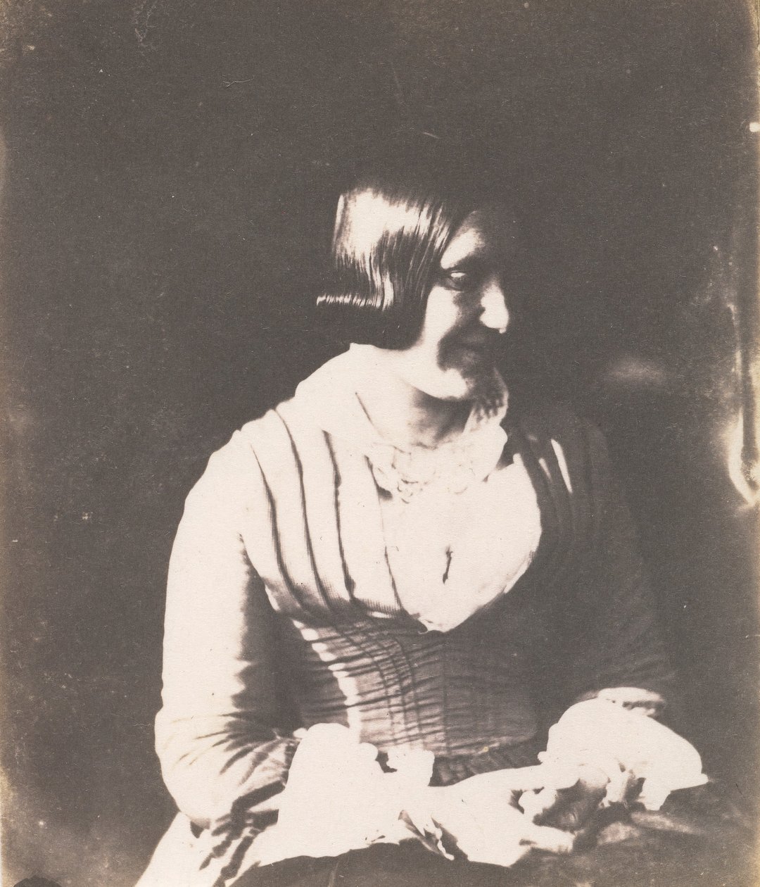 Kvinna, 1845-50. av Calvert Jones
