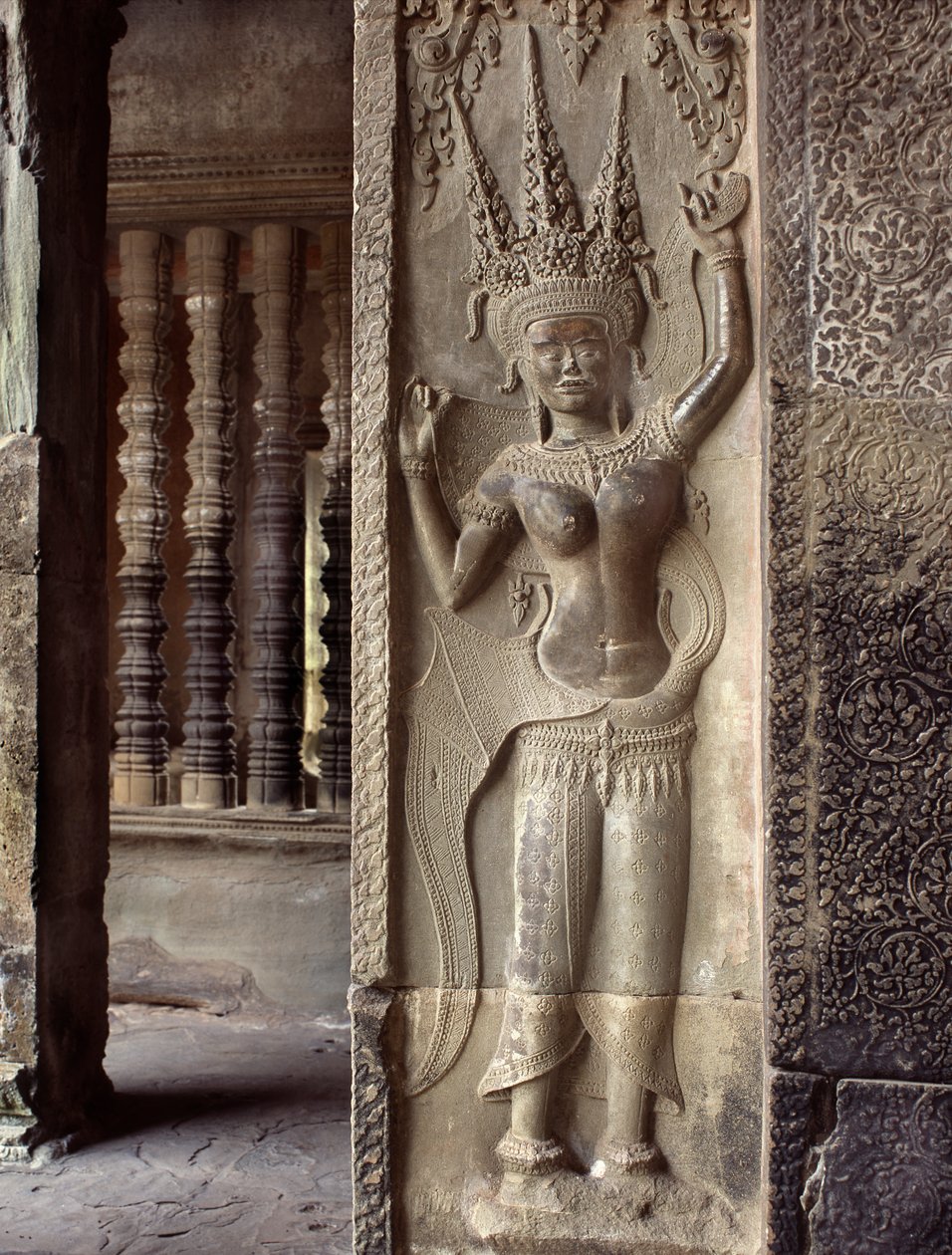 Apsaras dansar av Cambodian School