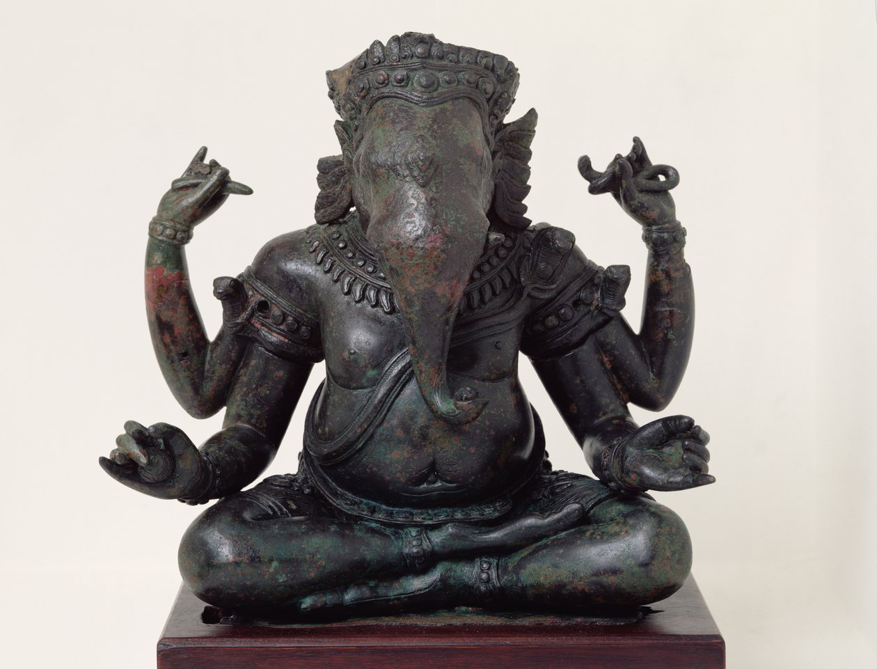 Ganesh, slutet av 1100-talet - början av 1200-talet, Angkor (brons) av Cambodian School