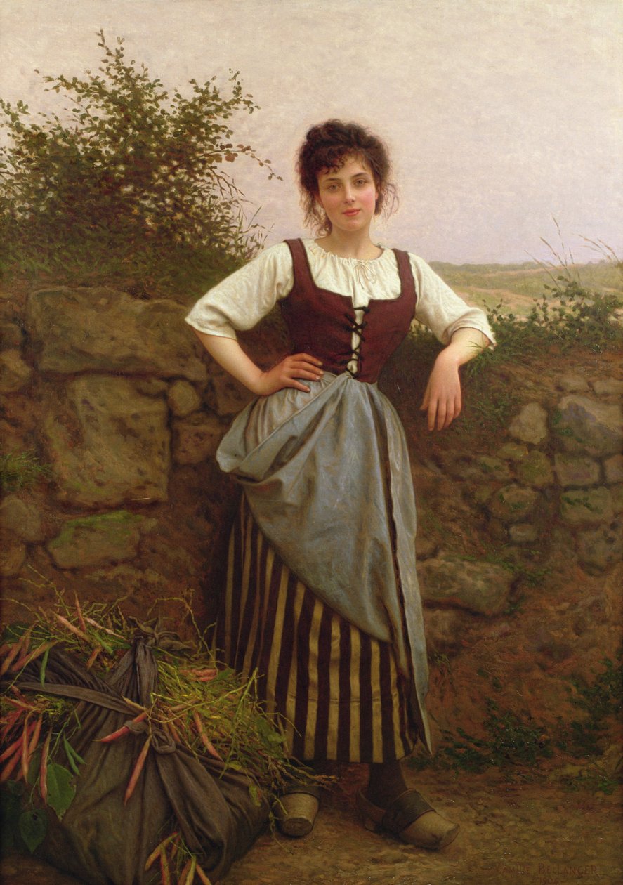 Vila vid vägkanten, ca 1910 av Camille Felix Bellanger