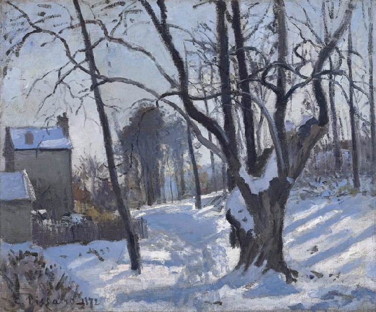 Louveciennes av Camille Jacob Pissarro