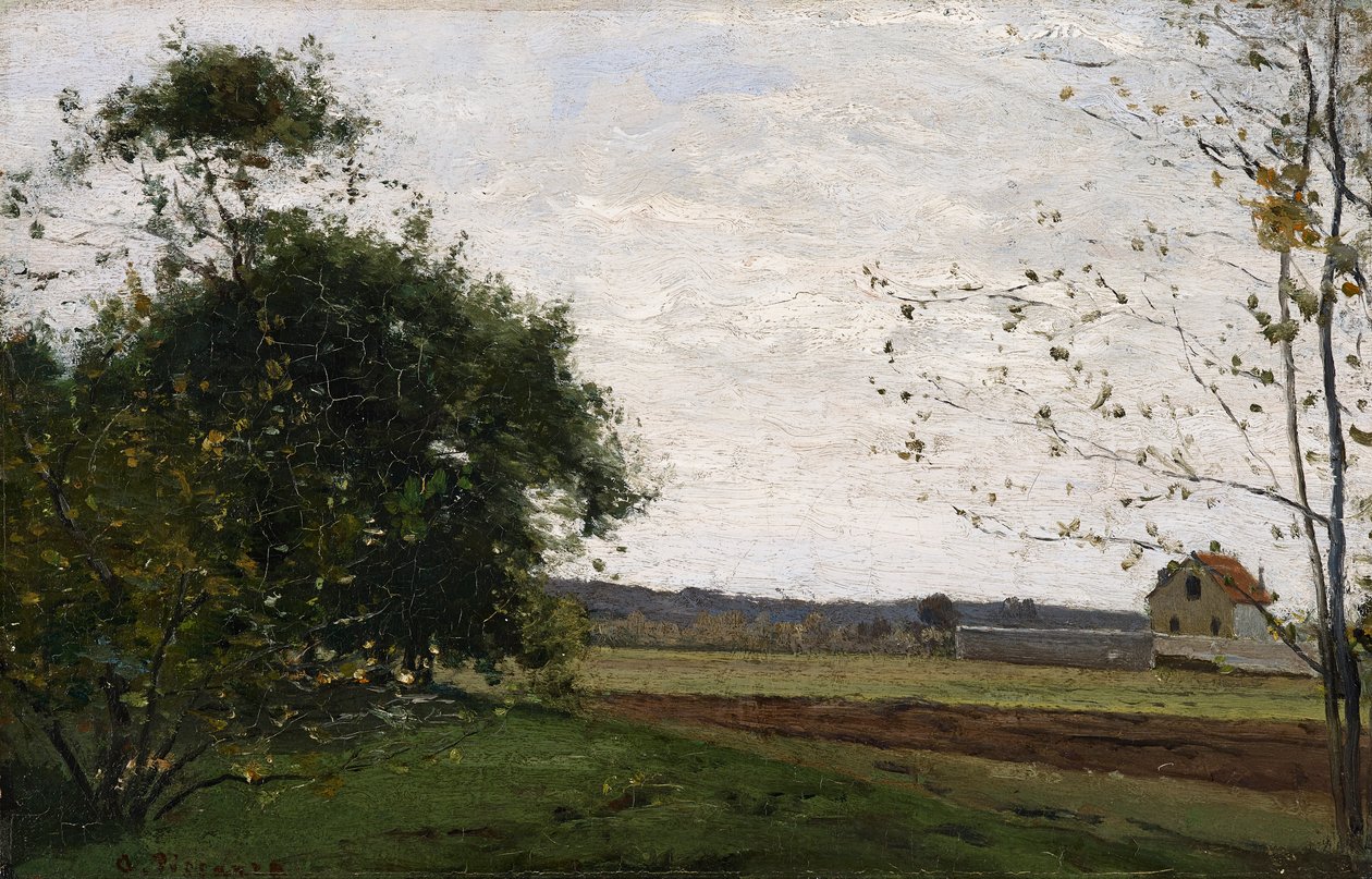 Paysage  av Camille Jacob Pissarro