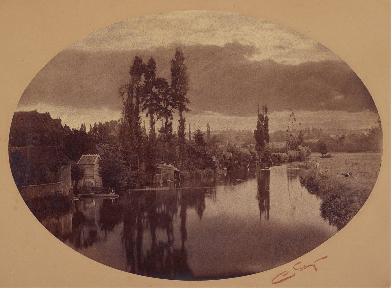 Flodplats av Camille Silvy