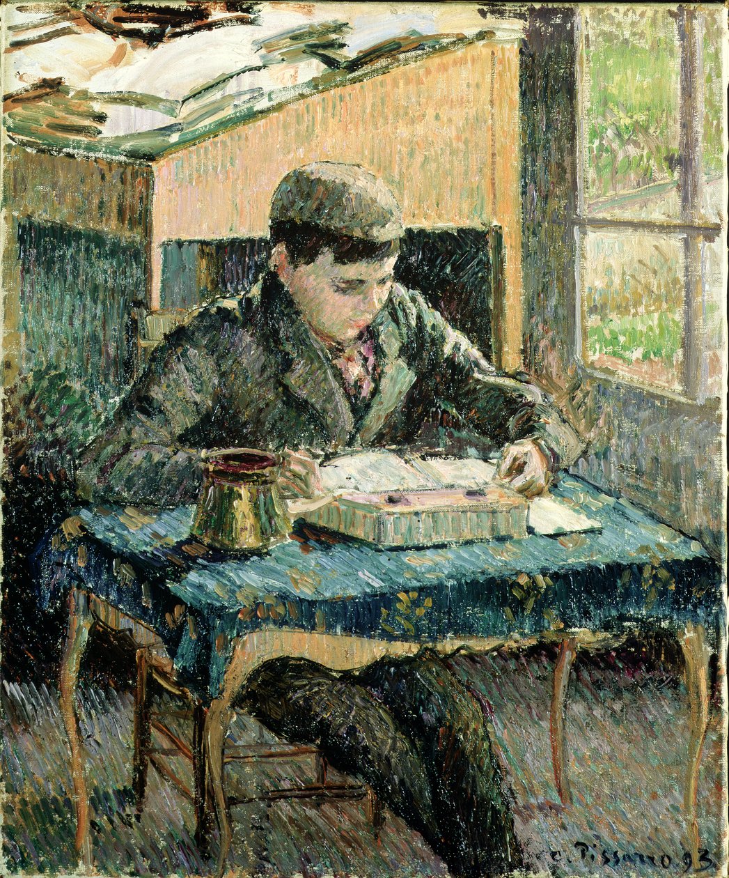 Konstnärens son, 1893 av Camille Jacob Pissarro