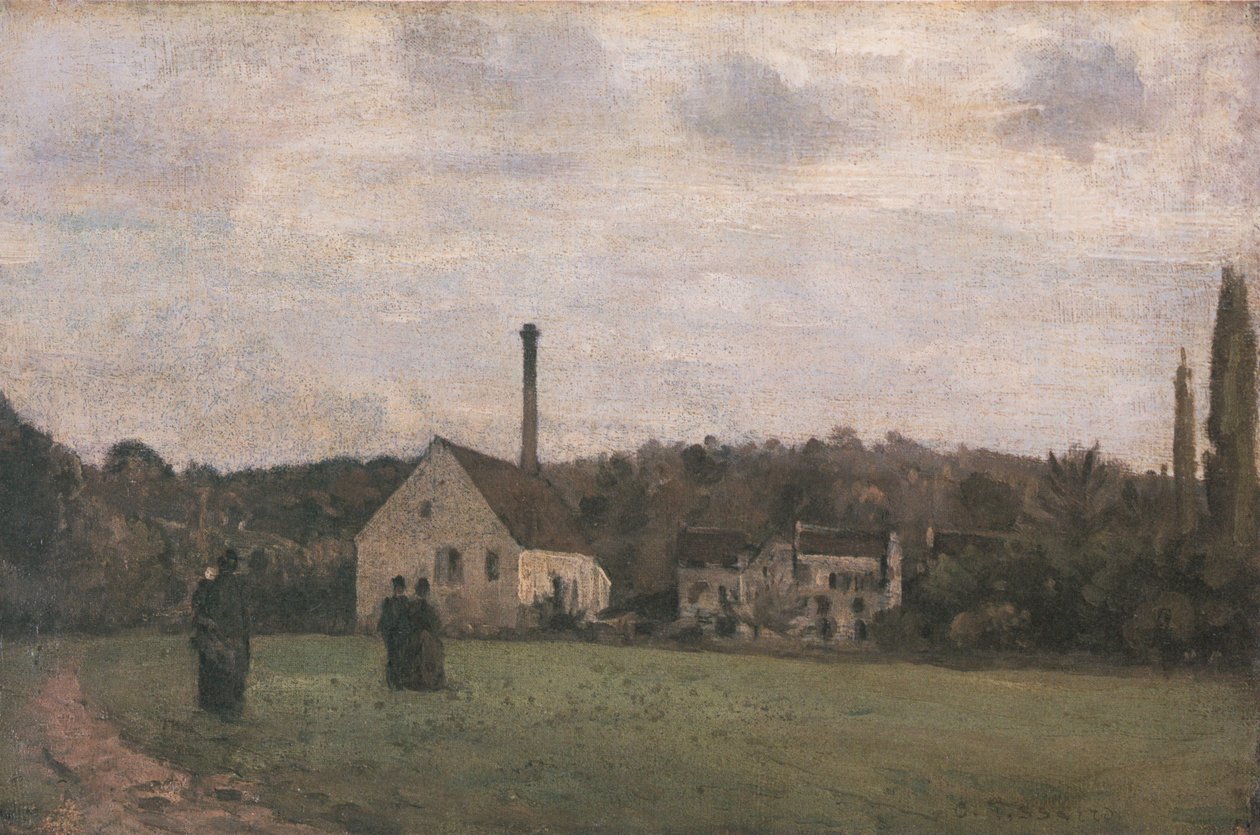Smalfabriken av Camille Jacob Pissarro