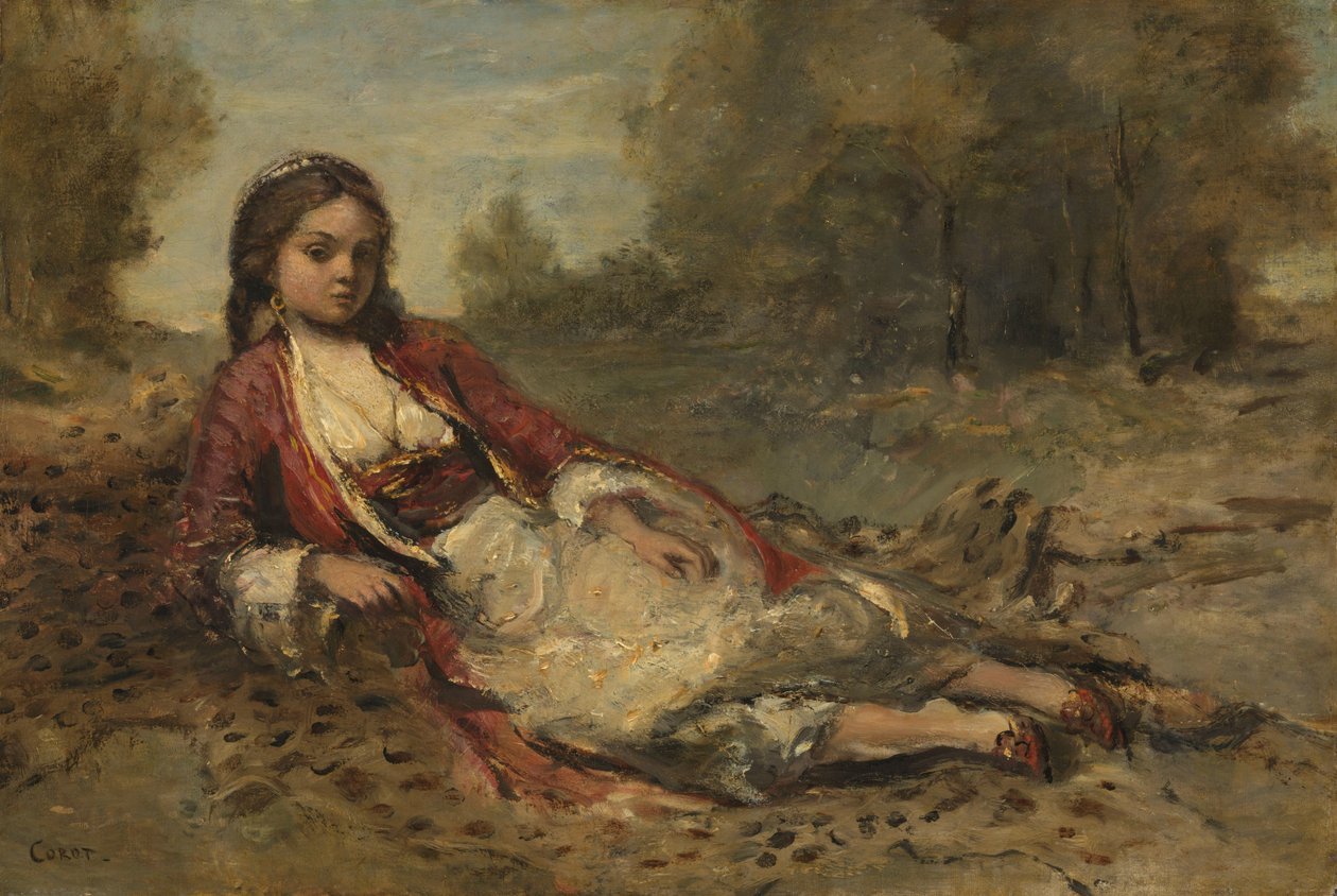 algeriska av Camille Corot
