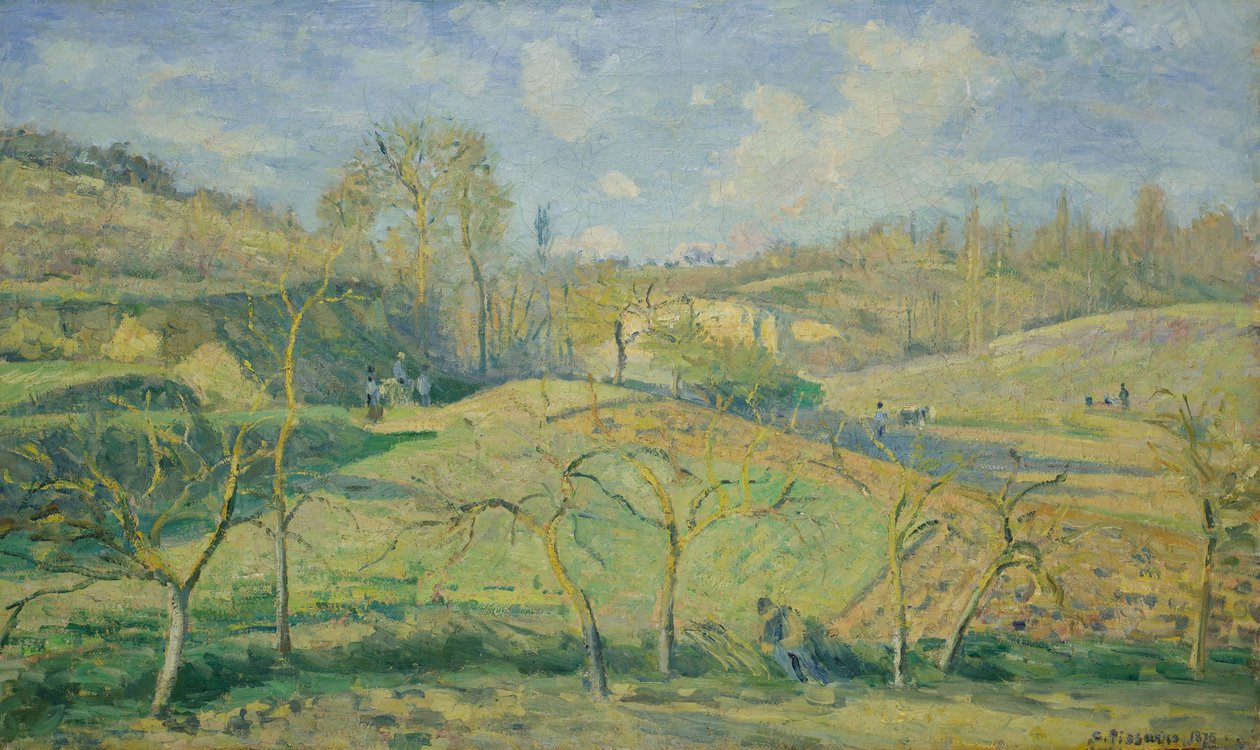 Mars Sol, Pontoise av Camille Pissarro
