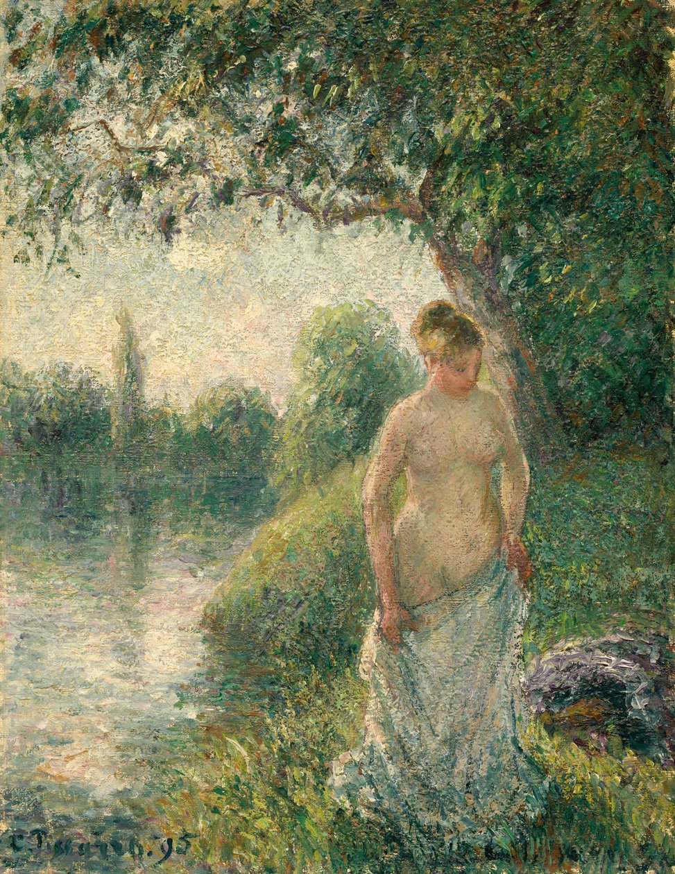 Badaren av Camille Pissarro
