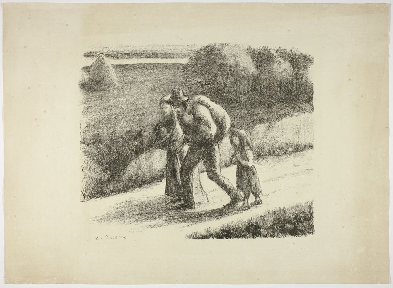 Vagabonderna av Camille Pissarro