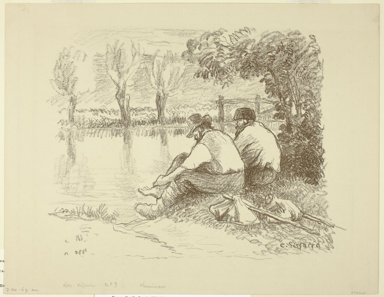 Luffare av Camille Pissarro