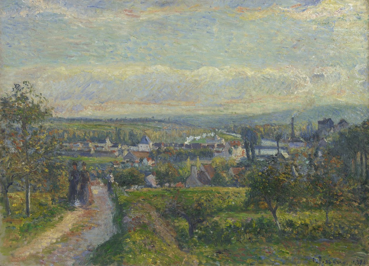 Utsikt över Saint-Ouen-L