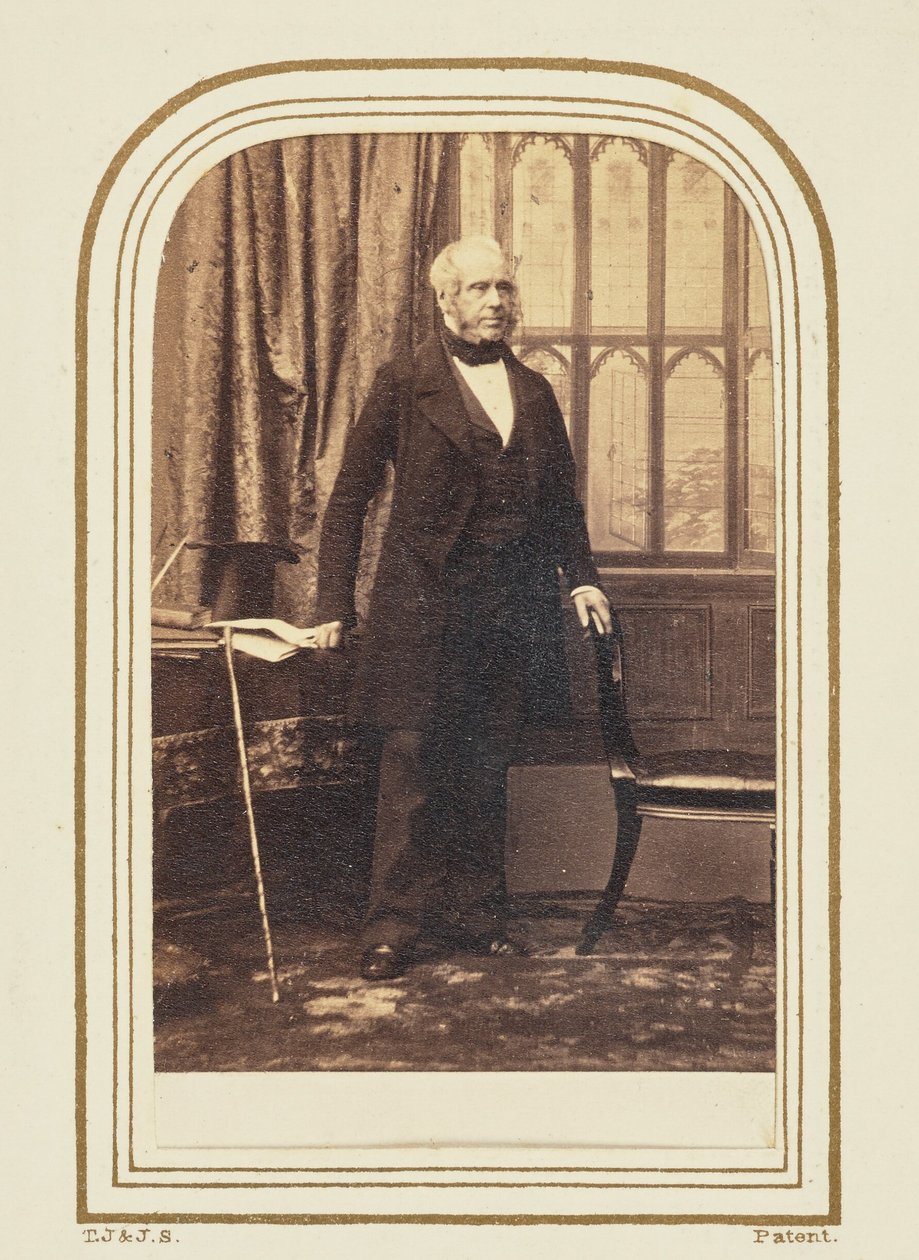[Henry John Temple, III (1784 - 1865), viscount Palmusten] av Camille Silvy