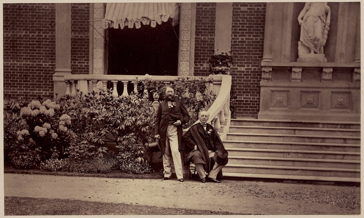 Hans Kungliga Höghet Prinsen Auguste de Saxe Cobourg Gotha av Camille Silvy