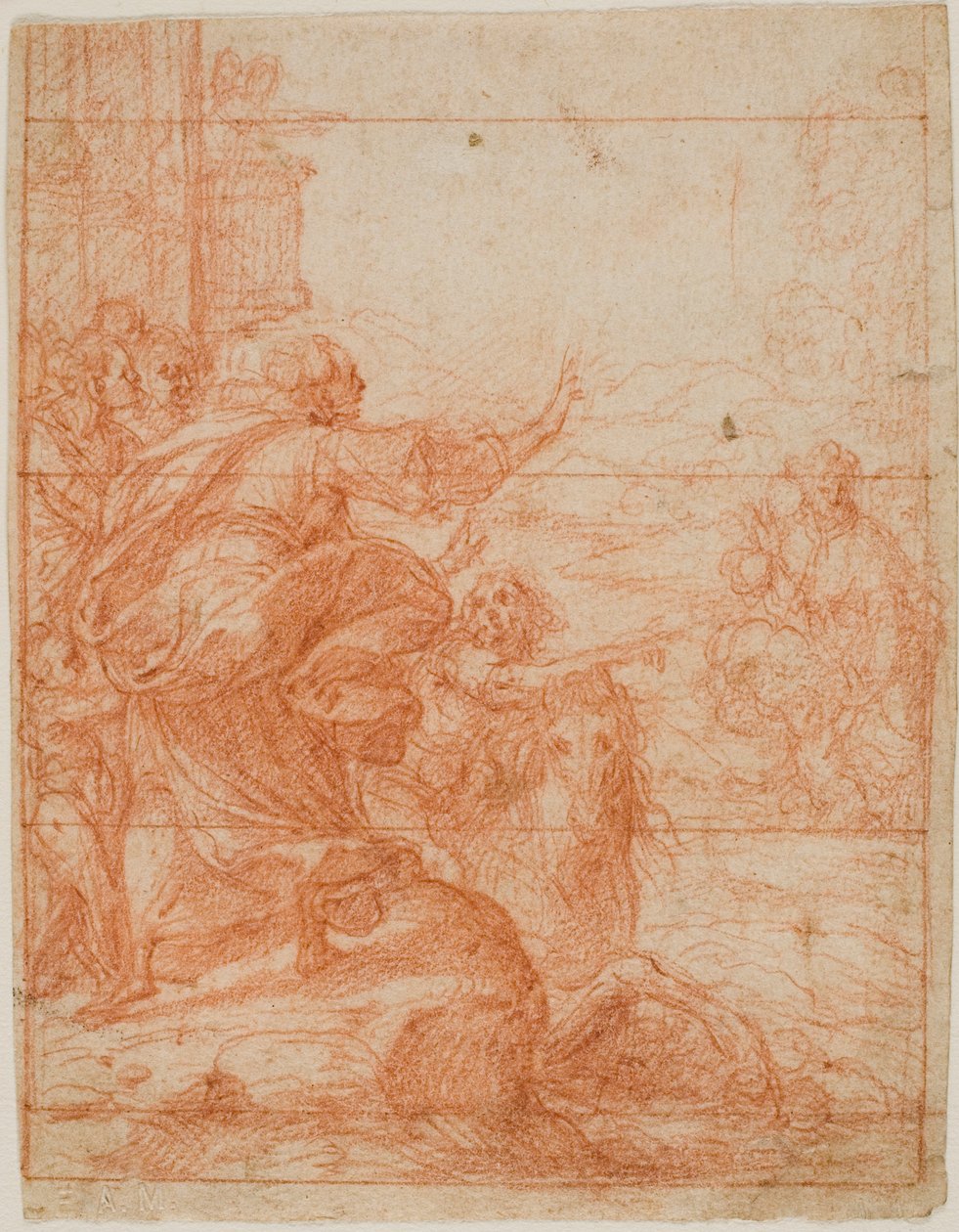 Ticinoflodens mirakel av Camillo Procaccini