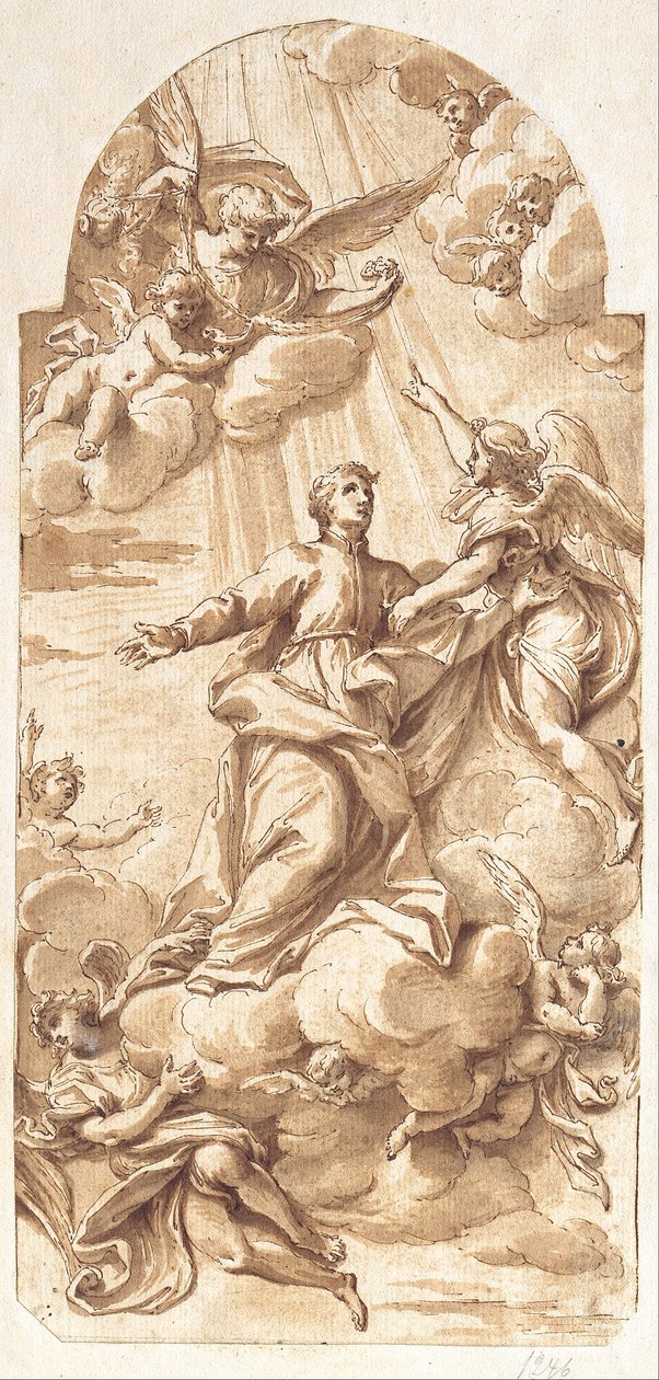 Den helige Johannes Franciskus Regis ära av Camillo Rusconi