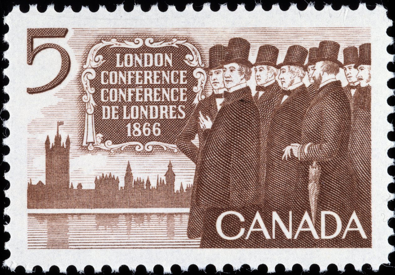 Kanadensisk stämpel på Londonkonferensen av Canadian School