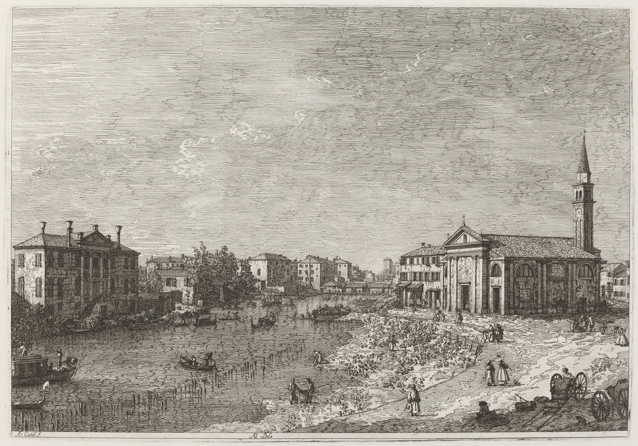 Al Dolo, c. 17351746. av Canaletto