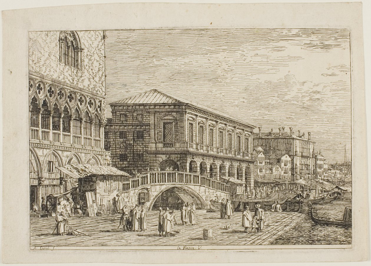 le Preson. V., från Vedute av Canaletto