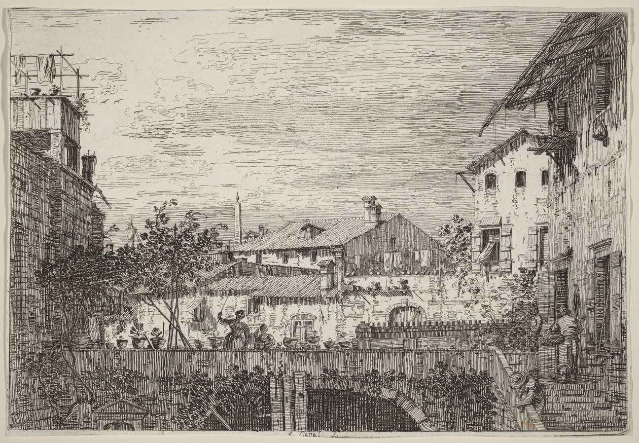 Terrassen av Canaletto