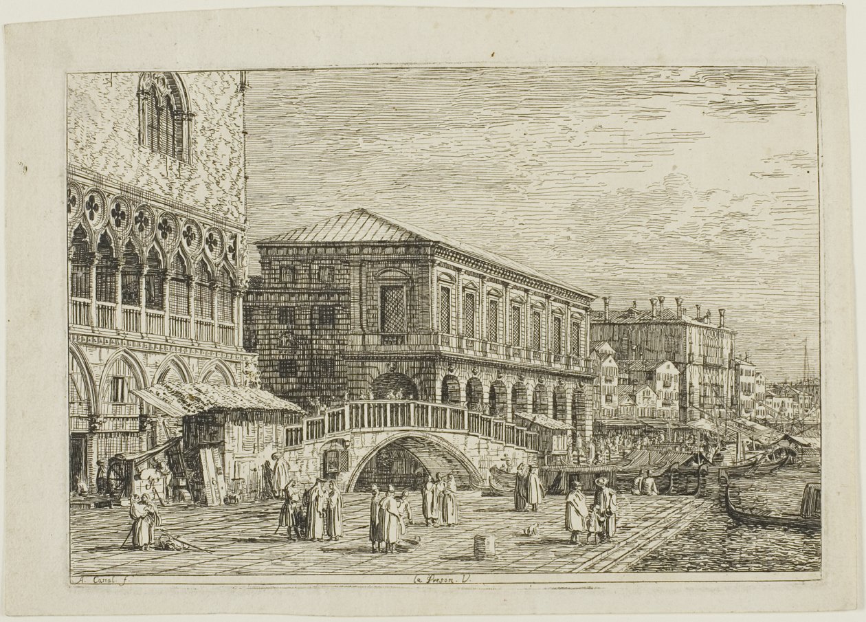le Preson. V., från Vedute av Canaletto