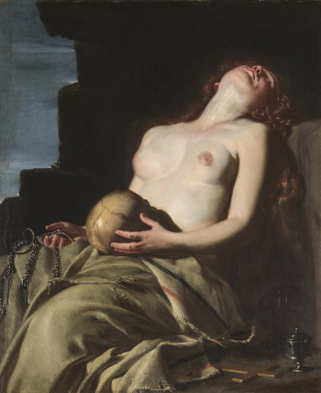 Den ångerfulla Maria Magdalena, 1626-1627. av Canlassi