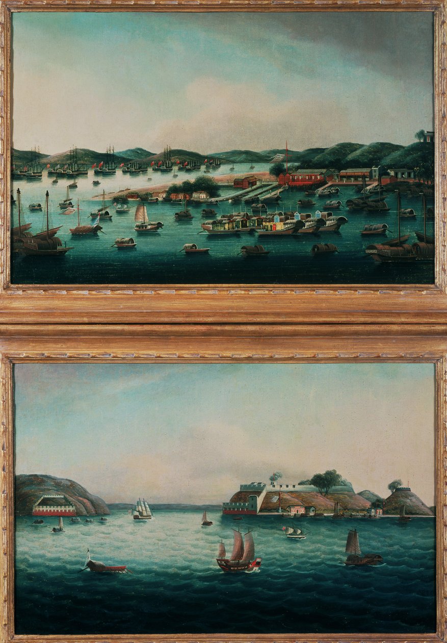 Hong Kongs hamn och Tiger