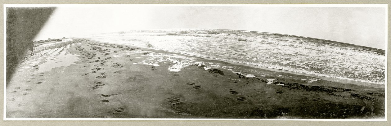 Stranden vid Khan Yunis, 1917 av Capt. Arthur Rhodes