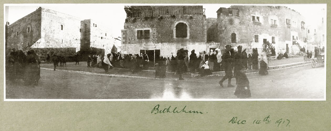 Betlehem den 14 december 1917 av Capt. Arthur Rhodes