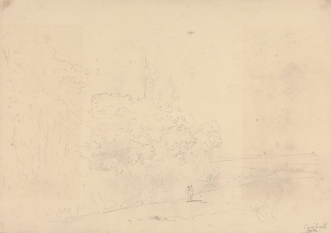 Carisbrooke Castle, Isle of Wight av Capt. Thomas Hastings