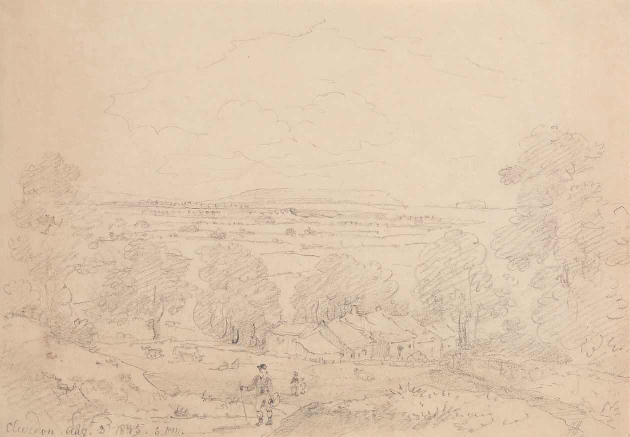 Clevedon, 3 augusti 1845 av Capt. Thomas Hastings