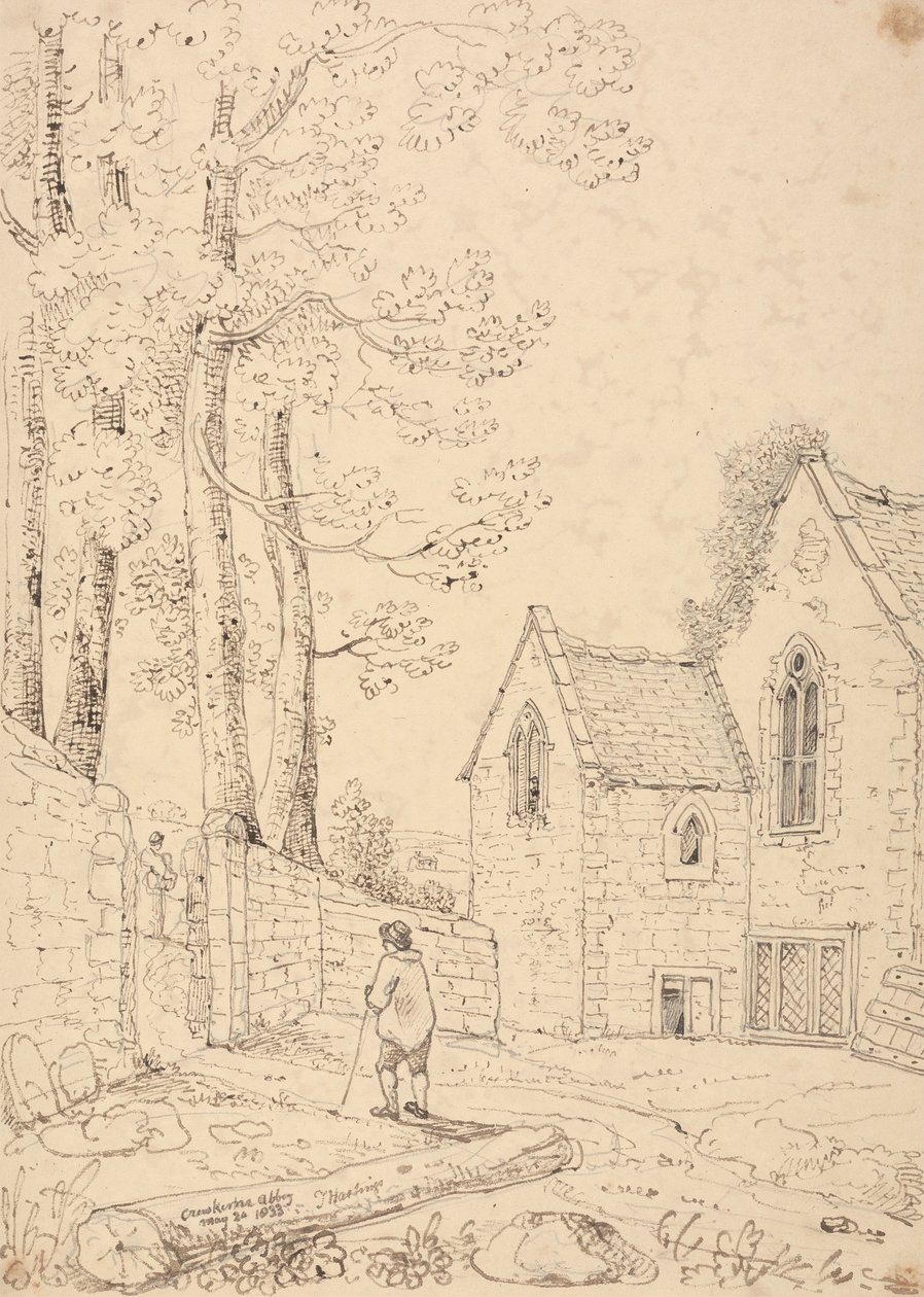 Crewkerne Abbey, 24 maj 1833 av Capt. Thomas Hastings
