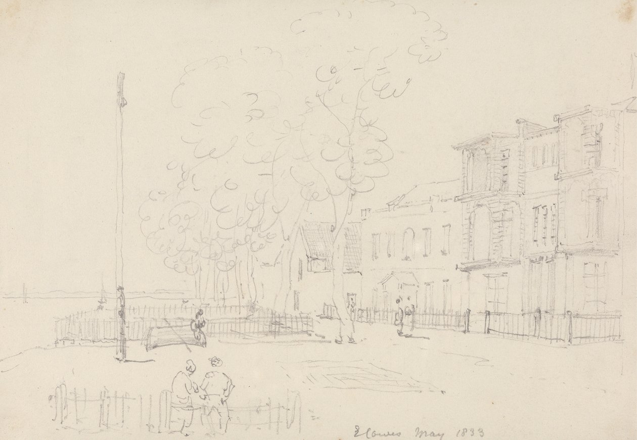 East Cowes, maj 1833 av Capt. Thomas Hastings
