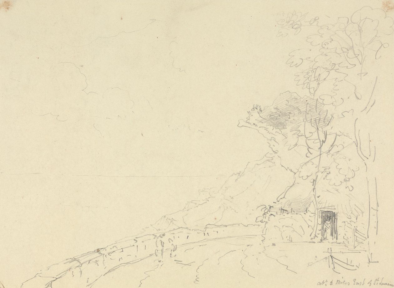 Öster om Saint Lawrence, Isle of Wight av Capt. Thomas Hastings