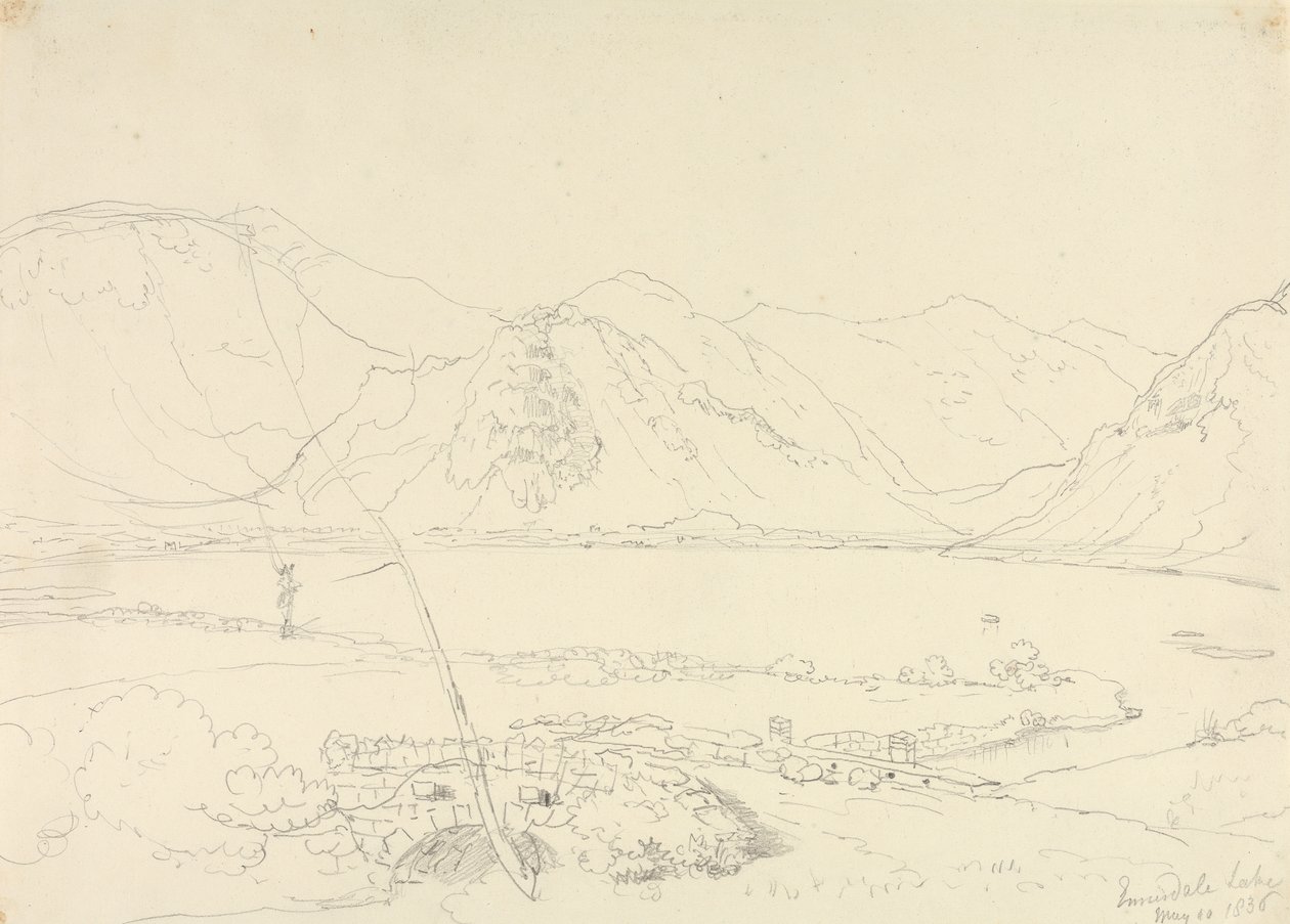 Ennerdale Lake, 10 maj 1836 av Capt. Thomas Hastings