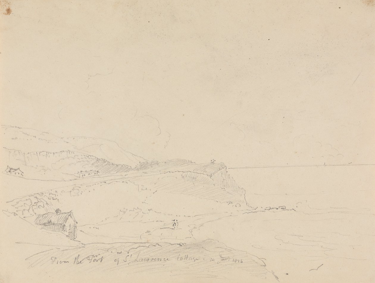 Från hamnen i Saint Lawrence, 14 januari 1826 av Capt. Thomas Hastings