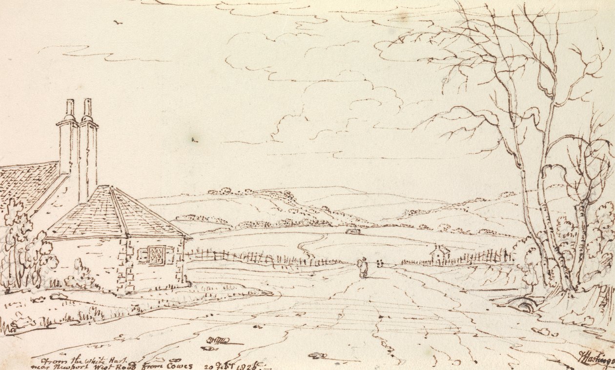 Från White Hart, 29 februari 1826 av Capt. Thomas Hastings